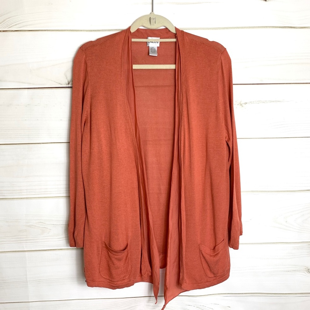 Chico’s cardigan with pockets